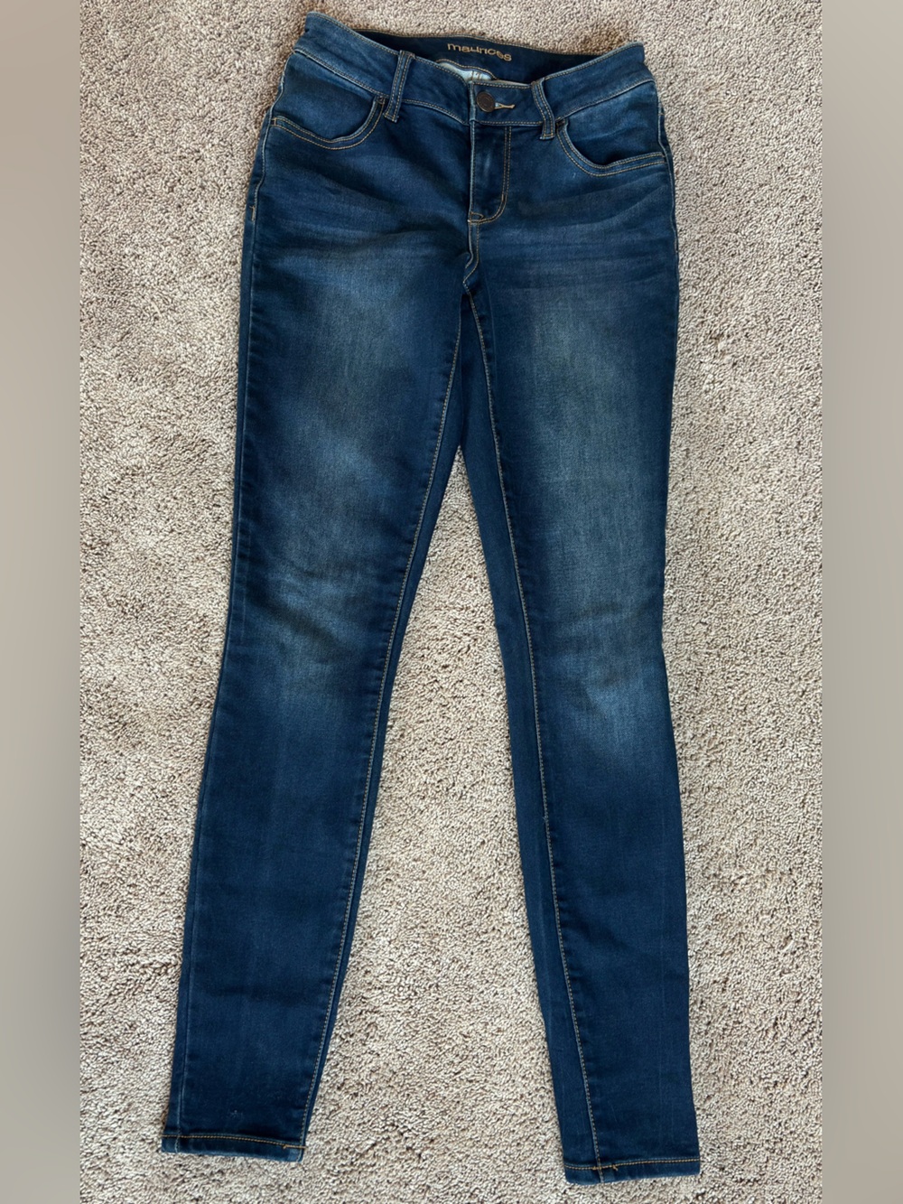 Maurices Indigo Stretch Skinny Jeans